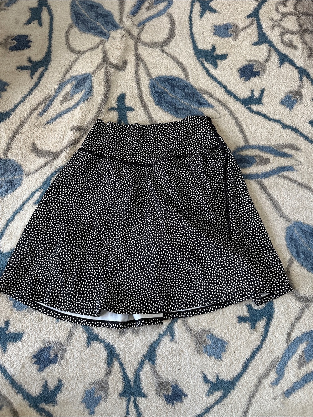 Buffbunny Succulent skort black bossy print